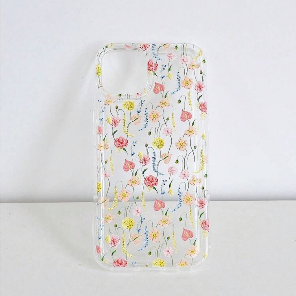 ⚠️Clearance iPhone 14/Pro/Pro Max Clear Floral Phone Case - Picture 2 of 5